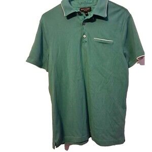 Men's Banana Republic Green Polo Shirt Size Large